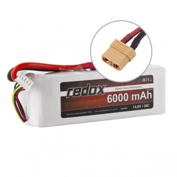 Redox 6000mAh 14,8V 30C - LiPo-Pack